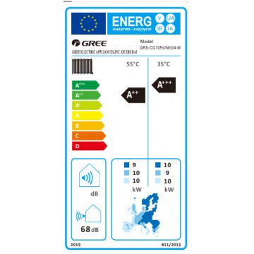 Gree GRS-CQ8.0PD/NHG4-M Versati IV Αντλία Θερμότητας 8kW Τριφασική 65°C Monoblock